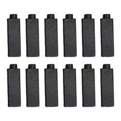 Power Tools Garden Tools Carbon Brushes 12pcs 4x5.5x17mm Anchor Engine Black Carbon Dryer General Electric Hair