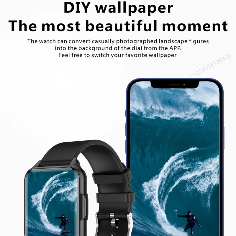 Ʈ ġ Q26  1.83 ġ  ׵θ DIY  ü  ڵ ͸  ī޶  Smartwatch