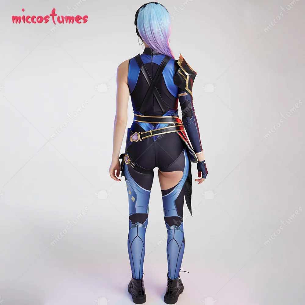 Frauen Reyna Bodysuit Cosplay Kostüm mit Hose und Ohrringen für Frauen Halloween Cosplay Kostüm 15
