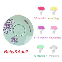 Electric Baby Nail Trimmer Baby Items Kid Nail Polisher Tool Care Kit Easy To Trim Nail File Newborn Baby Things Bebe Accessorie 2