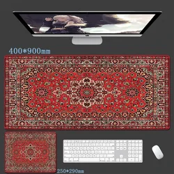 Luxury XXL Persian-Style Desk Mat - Premium Large Office Mouse Pad and Gaming Surface - 290X250X2mm (Mouse pad 1)