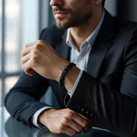 2025 New Hematite Bracelet Men, Hematite Bracelet, Naturally Support T-Levels, Restore Confidence, Nhance Mental Clarity & Focus - Image 2