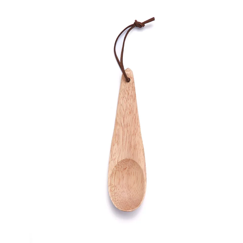 100 Teile/los Kreative Holz Löffel Inländischen Holz Gewürz Löffel Reis schaufel Camping Kaffee Löffel 15cm x 4cm – Detail 2