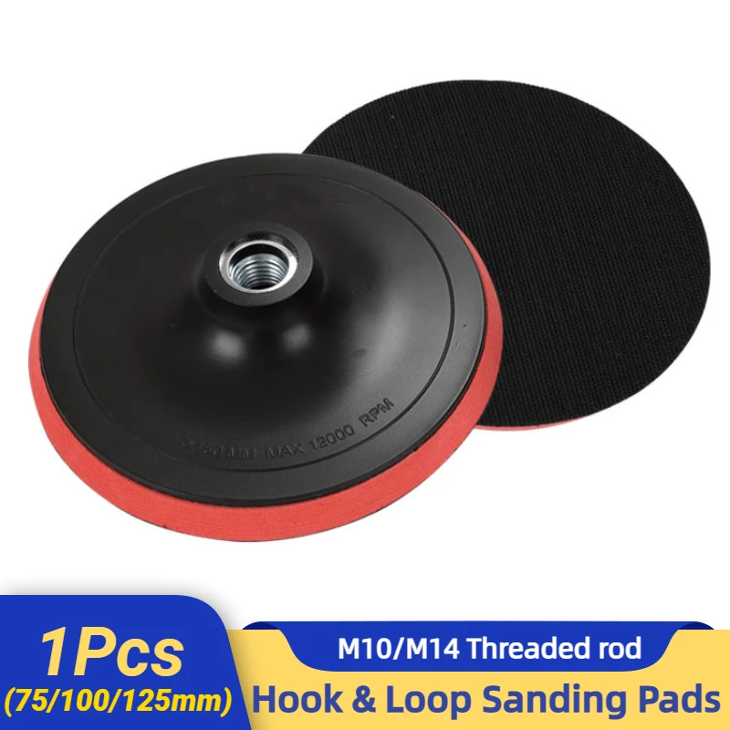 2pcs Sanding Disc Backing Pad 3/4/5" 80/100/125mm Sandpaper Self