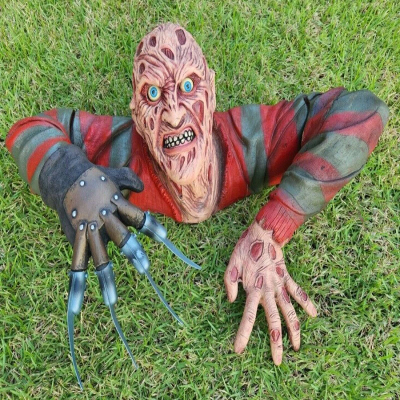 Halloween Garden Statue Horror Creeper Zombie Indoor/Outdoor Garden Statue for Halloween Decoration