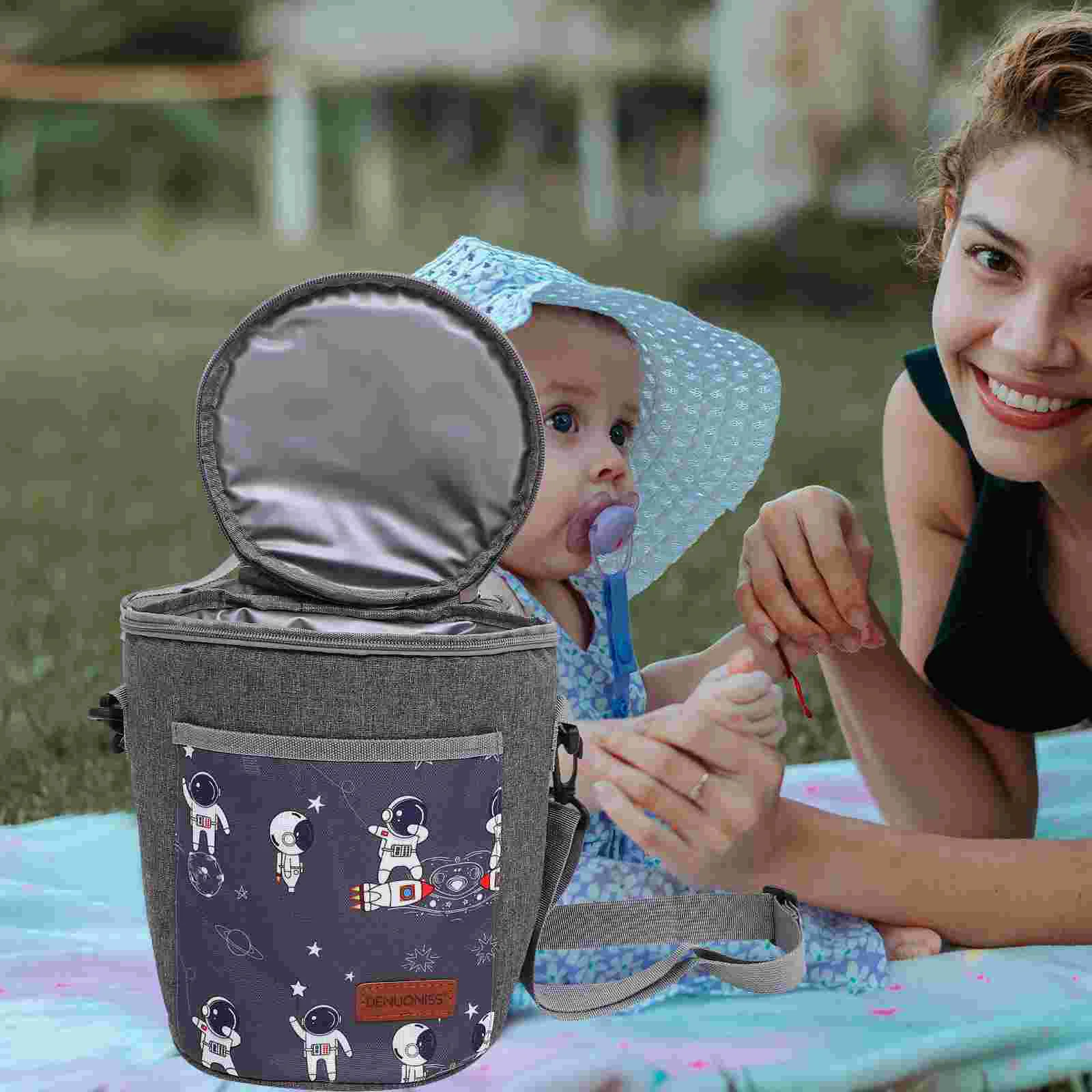 1 Set Breast Pump For Bottle Cooler Simplicity Fresh Preservation Bag Bottle Cooler Cooler with Pack