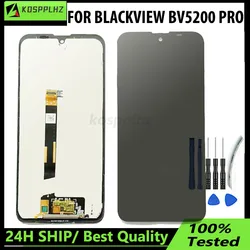High - Quality LCD Display and Touch Screen Replacement with Adhesive (Black BV5200)