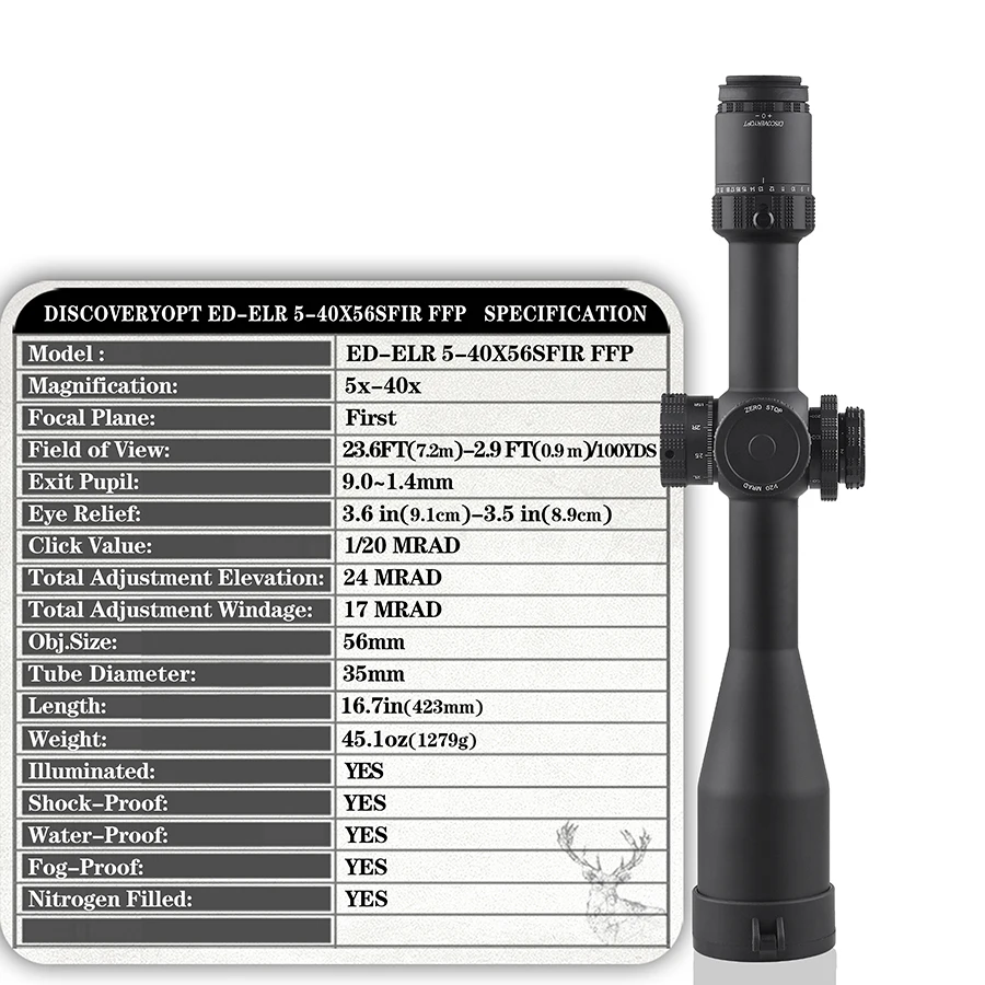 Premier Heritage 5-25x56 Tactical Illum. (mrad) - Optics-Trade