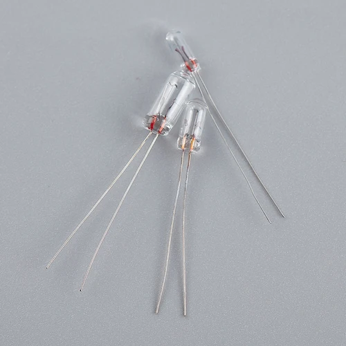 에디슨 백열 필라멘트 라이스 램프 전구, 미니어처 0.07A, 3mm, 4mm, 5mm, 1.5V,3V,6V, 9V,12V, 24V, 10 개 3