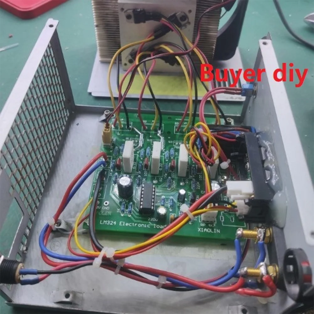 DIY 키트 배터리 용량 테스터, 조정 가능한 정전류 전자 부하 방전 테스트, 150W 10A