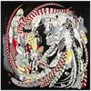 130cm Feather Design Brand Big Square Scarf Luxury Twill 100% Silk Scarf Women Kerchief Scarves For Ladies Fashion Shawl Echarpe 2