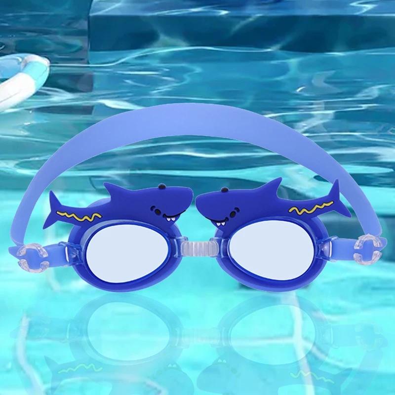 Cartoon Swimming Goggles Children Kids Diving Water Sports Eyewear Professional Waterproof Swim Glasses Beach Surfing Glasses