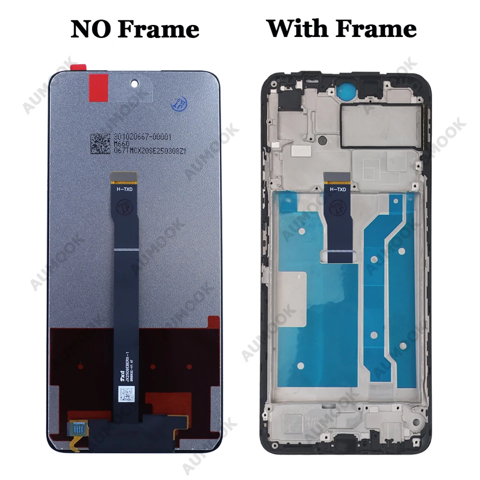 Huawei P Smart 2021 / Honor 10X Lite / Y7a Display Di Ricambio Nero