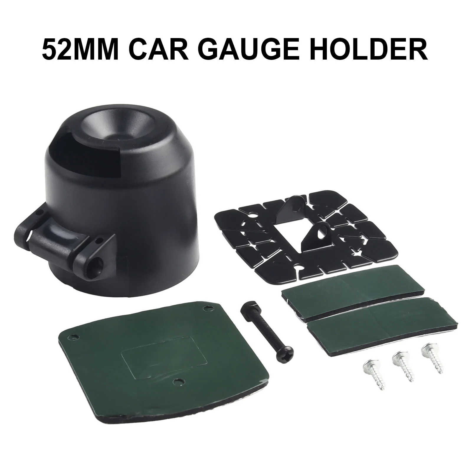 Auto Single Gauge Meter Cup Pod Holder Dash Mount Staffa Boost Apertura Diametro 2 Pollici 52Mm Profondità 45Mm Car Single Gauge Holder