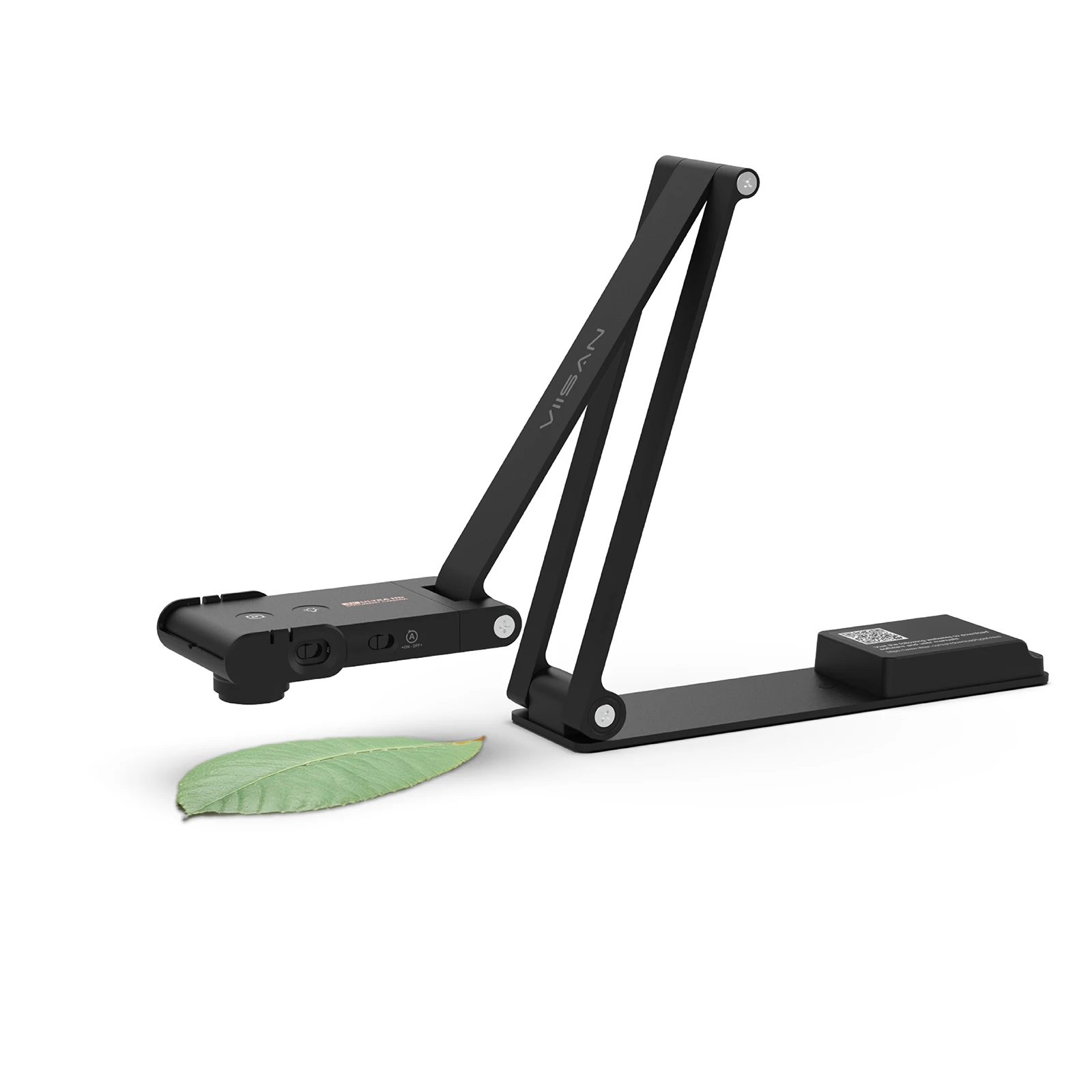 VIISAN VS13AM 13MP Book & Document Scanner, 4K@30FPS USB Camera with AI Noise Reduction, Auto-Rotate G-Sensor, AF-C/AF-S Lens, 2