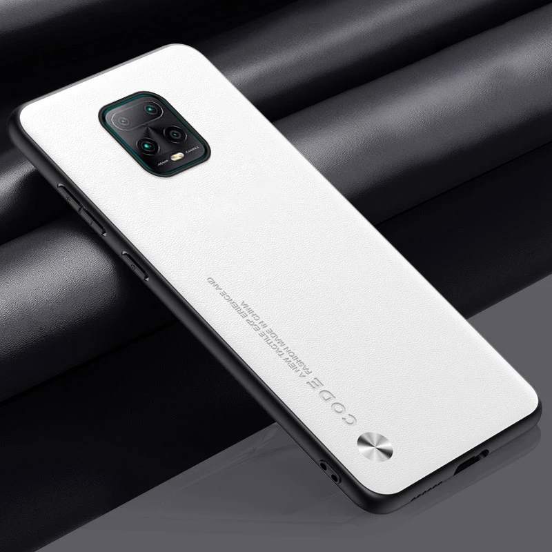 Premium PU Leather Protective Phone Case - Elegant Back Cover with TPU Silicone Guard