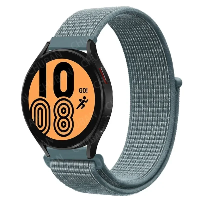 Nylon Sport Loop Bracelet, 22mm/20mm Strap, Universal Smartwatch Band