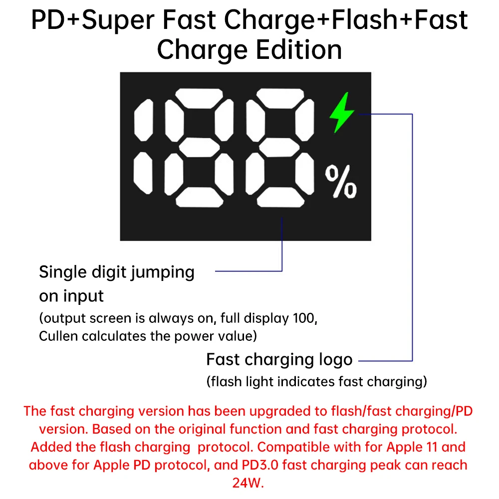 DIY Power Bank Case No-welding Battery Box Mecha Transparent Shell Long Endurance Fast Charging Mobile Power Supply 8pcs*18650