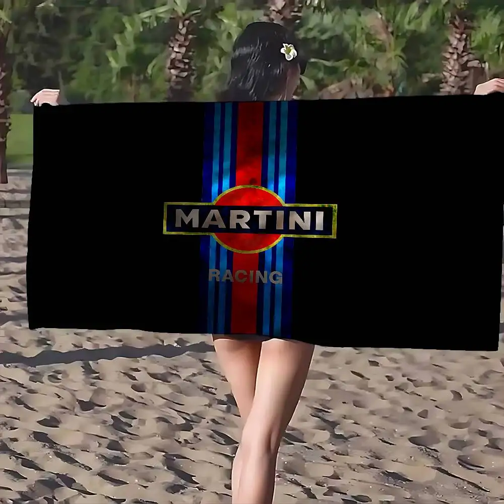 M-Martinis Racing Microfiber Blanket Quick Drying Beach Towels Oversized Printing Super Absorbent Pool Towel Blanket