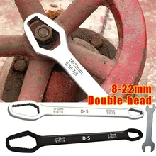 

8-22mm Universal Torx Wrench Self-tightening Adjustable Glasses Wrench Board Double-head Torx Spanner Hand Tools for Factory