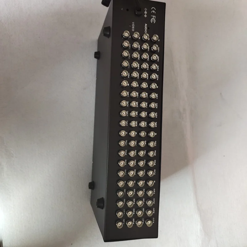 BNC Video Distributor 16 In 64 Out Composite Amplifier 16CH To 64CH Splitter For CCTV Security Camera DVR System