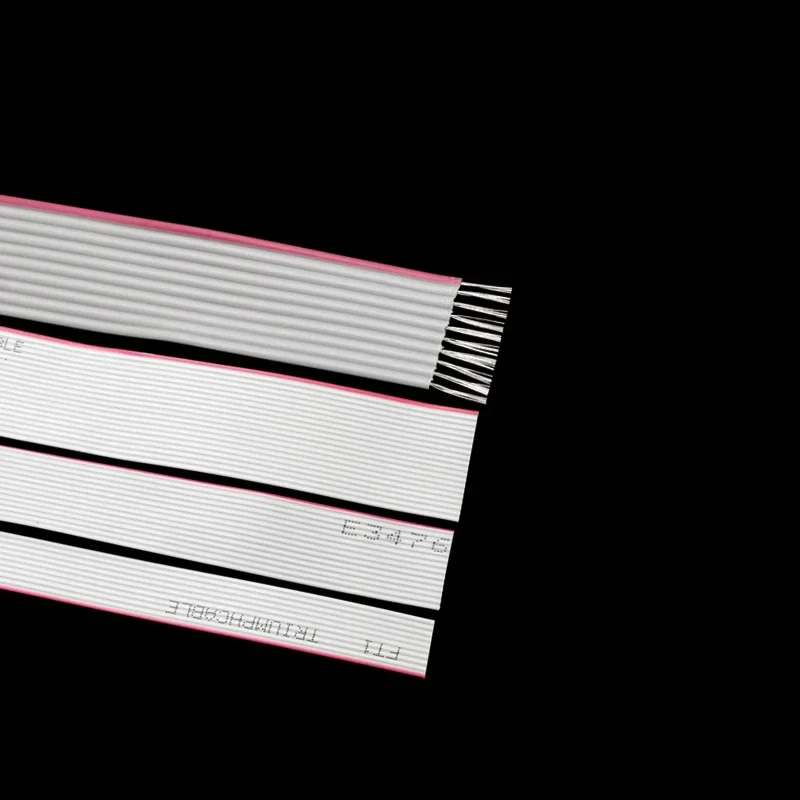 2/5M 1.27mm 플랫 리본 케이블 10 14 16 20 26 30 34 40 50 60 핀 AWG 28 UL2651 300V 2.54mm IDC 커넥터 플랫 데이터 케이블 와이어