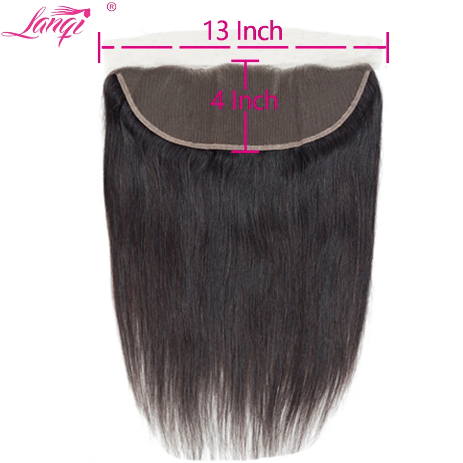 

Straight 13x4 Lace Frontal Brazilian 100% Human Hair Remy 4x4 Handtied Lace Closure Soft Lace Frontal 8-20inches Natural Color