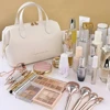 Large-Capacity Travel Cosmetic Bag Portable PU Makeup Pouch Women Waterproof Bathroom Washbag Multifunctional Toiletry Kit 6
