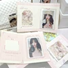10Pcs Korean Ins Spring Field Folding Card Back Kpop Star 3 Inch Photo Card DIY Packing Material Kawaii Card Message Fixed Board 5