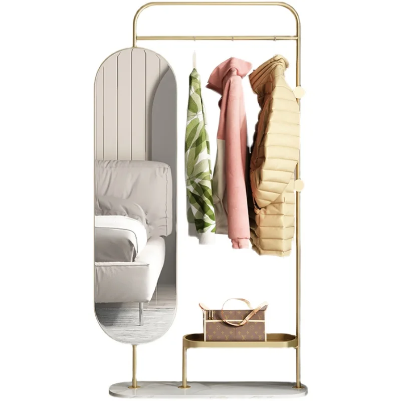 

Вращающаяся напольная полная зеркальная полка PQF для одежды, зеркальная полка