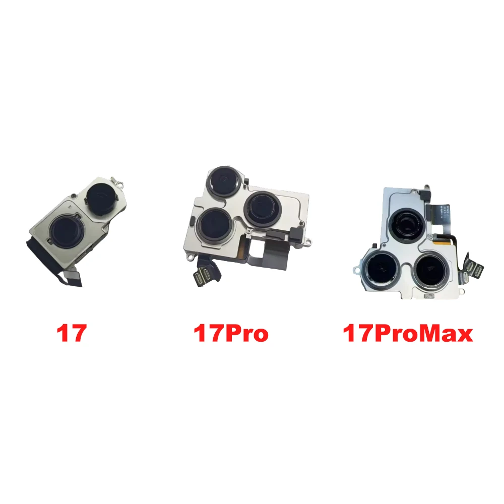아이폰 14 15 16 16e 17 Pro Max Plus Mini용 후면 카메라 테스트 완료, 고품질 렌즈 플렉스 케이블 카메라 모듈