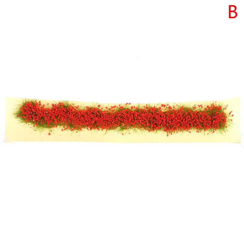 Realistic Flower Grass Tufts Simulation Model Sand Scene DIY Material Miniature Grass Bushes Plant Cluster Scenery