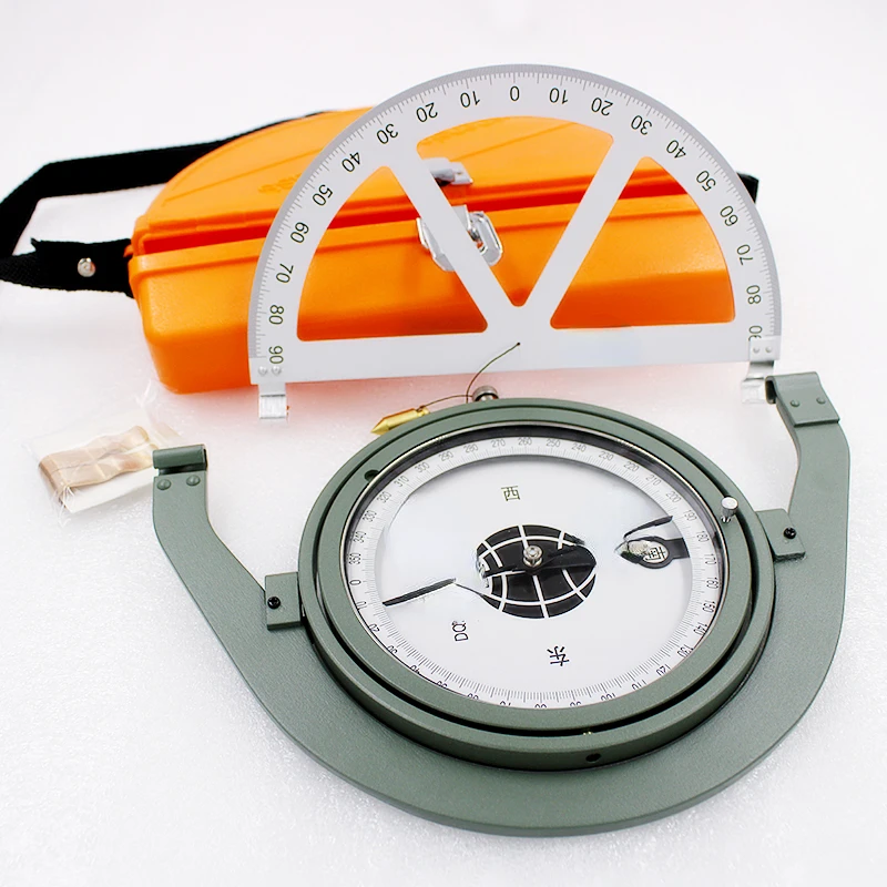 100-G1 Suspended Mining Compass Plastic Gradiometer Antimagnetic Mine Hanging Compass With Tilt Gauge