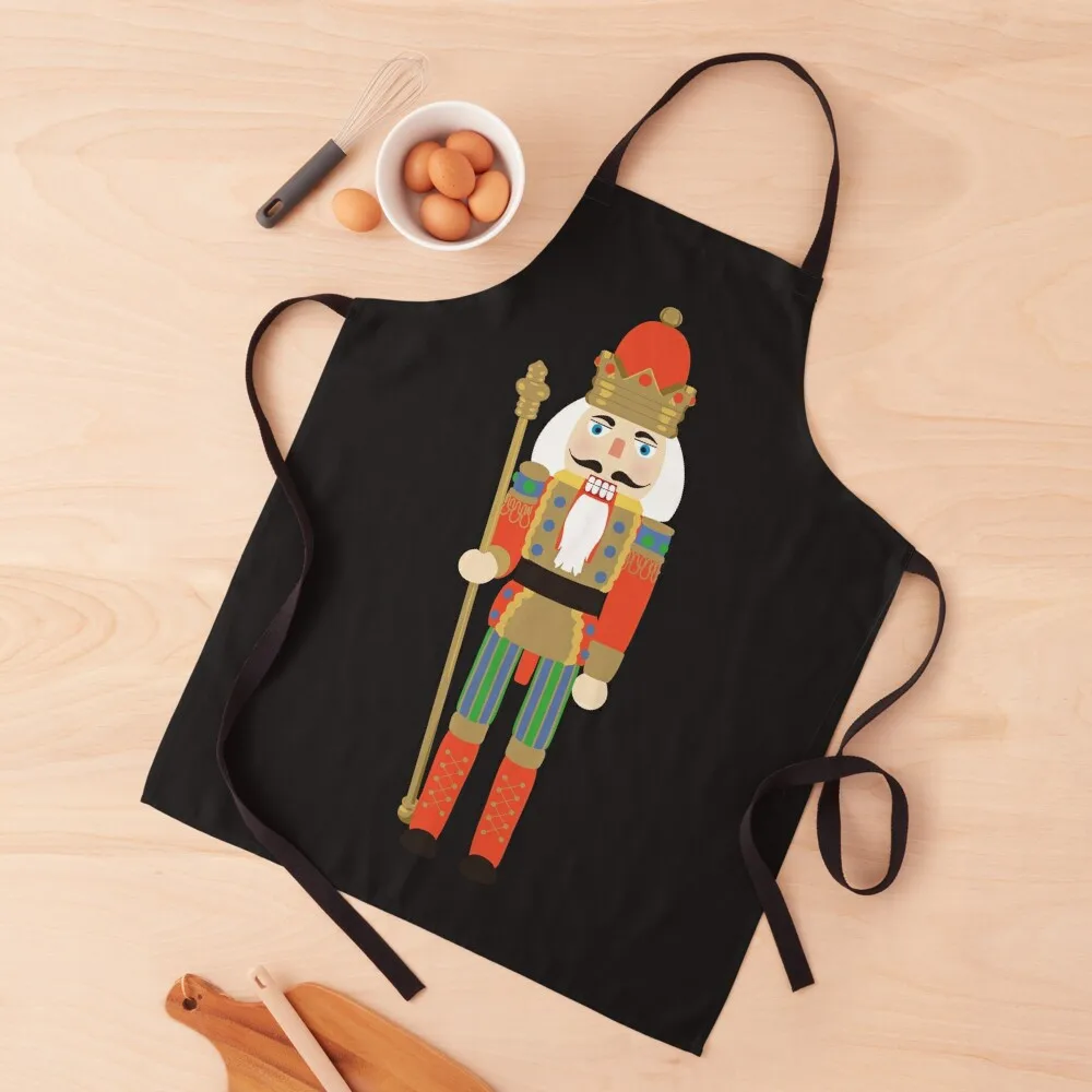 

christmas nutcracker soldier Apron Women Kitchen Barber Apron