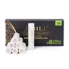 50/250 Pieces Tobacco Pipe Filters 9mm Smoking Pipe Activated Carbon Filter Tips Smoking Accessories OD 8mm length 35mm 5
