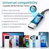 Type-C in-Ear Headphone Bass Stereo Volume Control Mic USB C Wired Earbuds for Galaxy S24 S23 S22 S21 S20 A53 A54 Flip 5 Fold 4 6