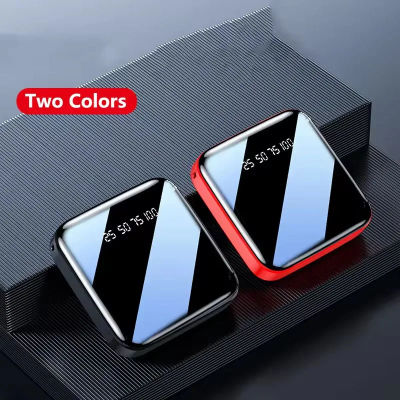 Mini Power Bank 20000 mAh for Xiaomi Mi Powerbank Portable Charger External Battery Pack for iPhone 15 Huawei Samsung Poverbank 6