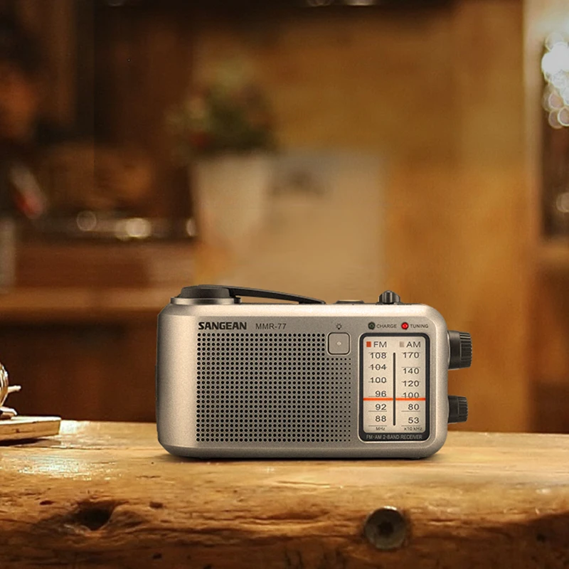 Sangean-MMR-77-Portable-Rechargeable-AM-FM-Radio-FM-Mini-Radio-Receiver ...