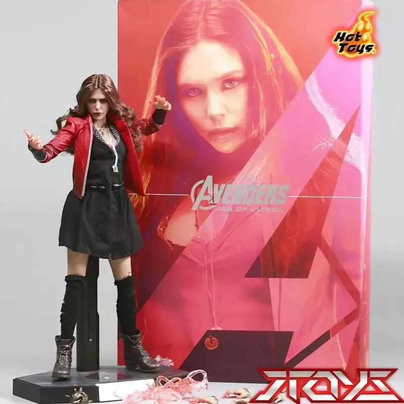 Hot Toys Ht 1/6 Mms301 Avengers 2 Età Di Ultron Scarlet Witch 1.0 Action Figure Toy Gift Model Collection Hobby Gift In Stock