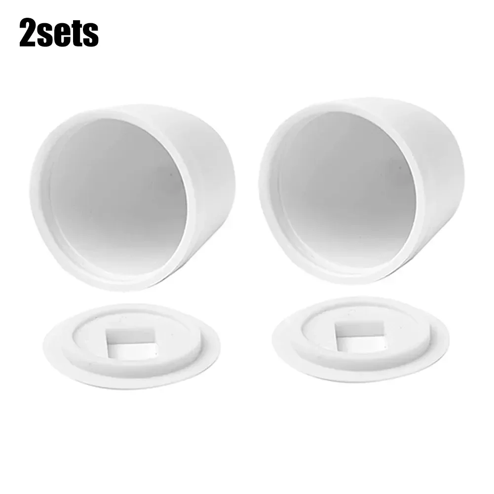 Toilet Seat Accessories 2 Pair Of Plastic Stinkpot Bolt Cover Toilet Anchor Screw Cap For Home Toilet Accessories Bathroom Fixture