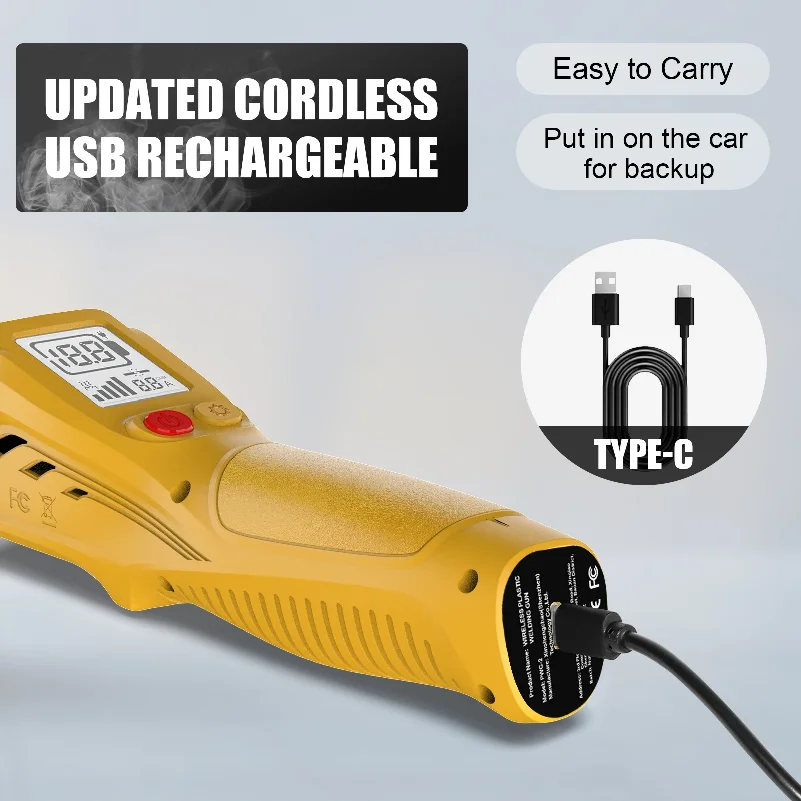 500W 플라스틱 용접기 5000mAh 휴대용 열풍기 자동차/오토바이 수리용 99% 플라스틱 호환 빠른 가열 3-5초
