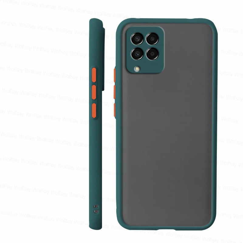 Matte arvutikate Samsung Galaxy M53 5G ümbrisele Samsung Galaxy M23 M33 M53 5G kate Põrutuskindel TPU kaitsetelefon Ba_voghion.com