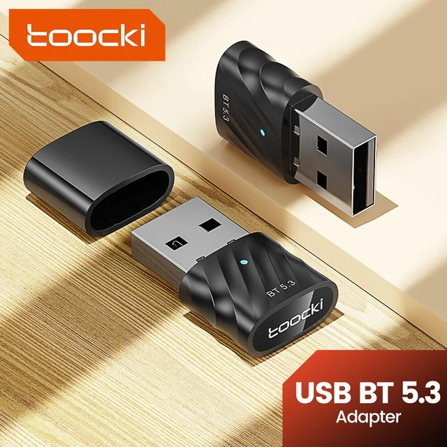 USB Bluetooth 5.3 Adapter Transmitter Bluetooth Receiver Wireless Speaker  Audio Mouse Dongle USB Adapter for Computer PC Laptop - AliExpress