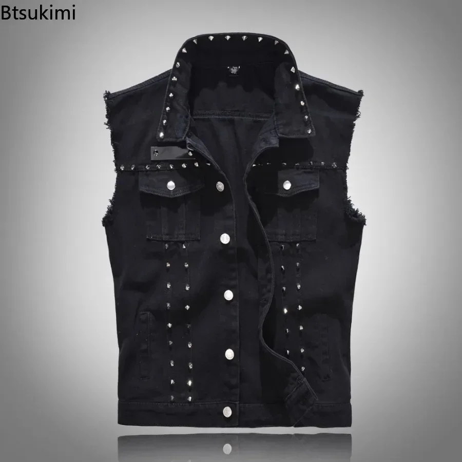 トップス WOLFMAN b.r.s. Black Vest x T Shirt Set WOLFMAN b.r.s. Black Vest x T Shirt Set