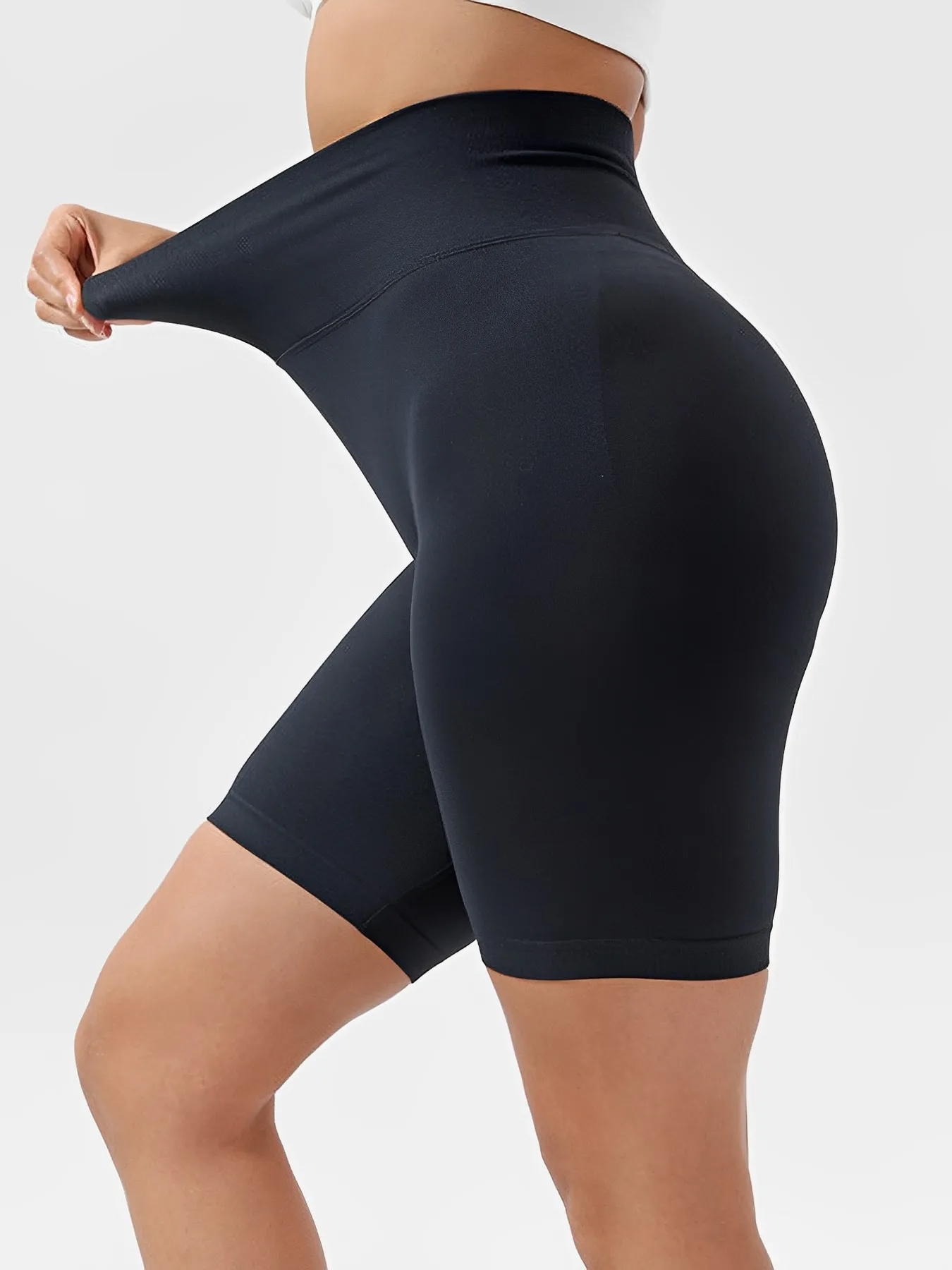 Fitness Seamless Yoga Shorts for Women High Waist Peach Buttocks Leggings Gym Trainning Tights Sports Five Point Pants