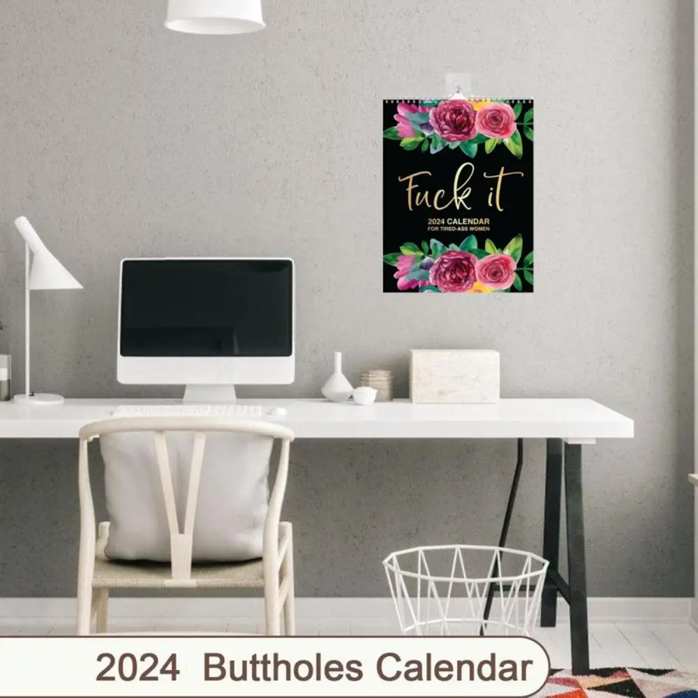 

Новогодние подарки 2024 календарь для усталых женщин расписание времени с катушкой настенный календарь подвесной календарь стол