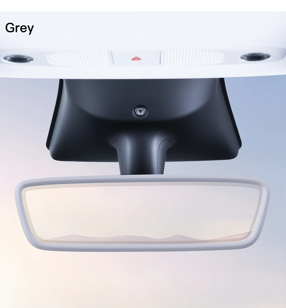 Rearview Mirror Protector Frame for Tesla Model 3 Y S X Highland Juniper 2019-20