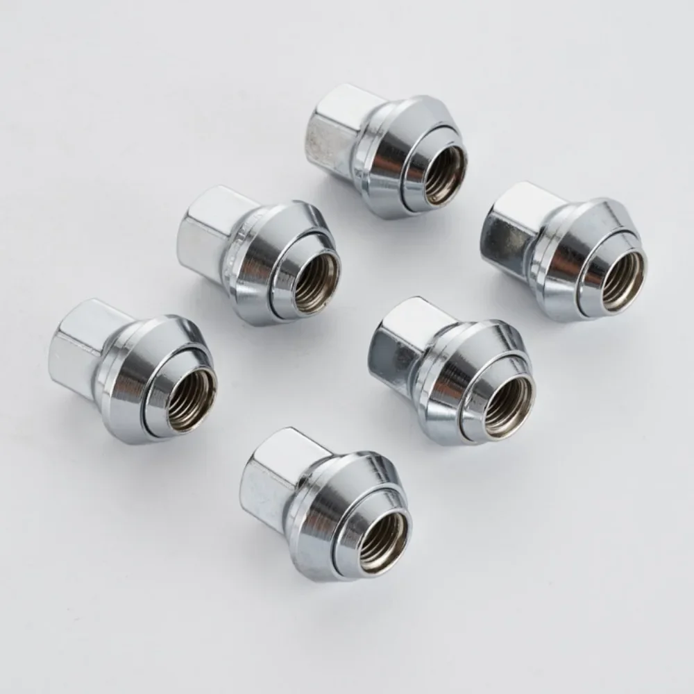 Wheel Lug Nuts Screws 1pc for Ford Focus Mondeo Kuga EcoSport M12x1.5 Hex 19mm Thickness 31mm