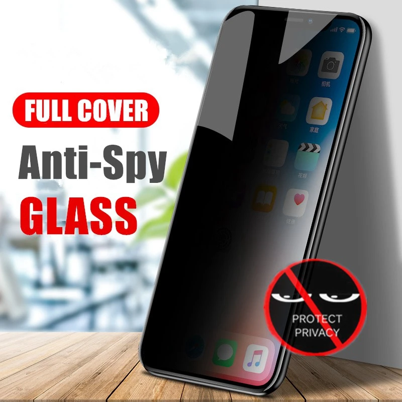 Антишпионское Защитное стекло для iphone 12 mini, чехол, полная защита экрана, защитный чехол для iphone 12 mini 5,4