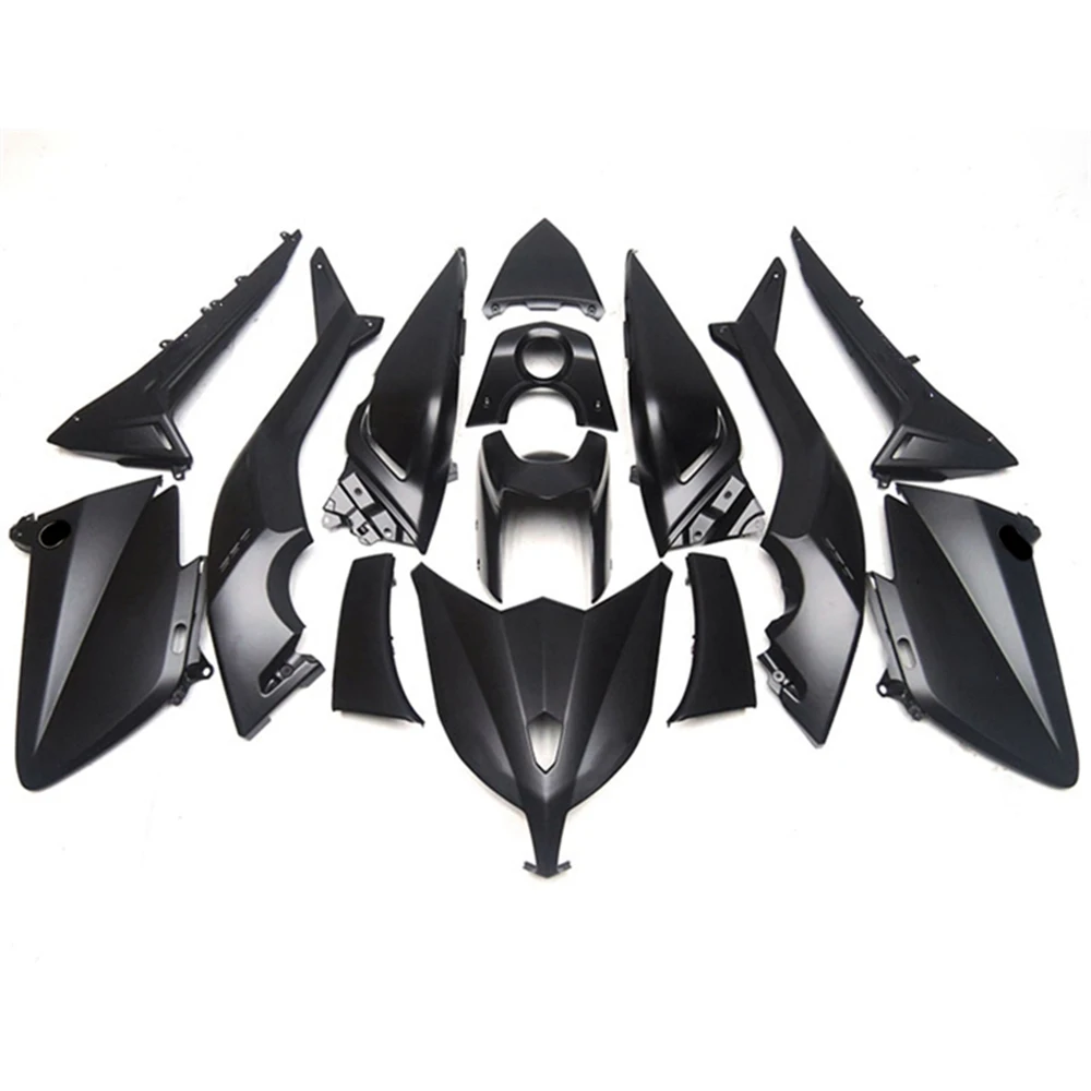 Per Yamaha Tmax-530 Tmax 530 Tmax530 2012 2013 2014 12 13 14 Kit Plastica Iniezione Kit Carenatura Moto Nero Opaco Zxmt
